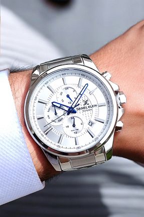 ساعت مچی متالیک مردانه 45 میلی متر Daniel Klein - کد 898412182
