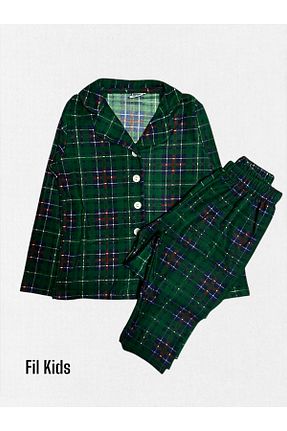 ست لباس راحتی سبز بچه گانه %100 پنبه Fil Kids - کد 898520819