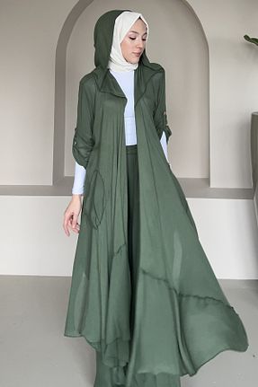 ست بالاتنه و پائین تنه خاکی زنانه بافتنی Saklı Butik - کد 897852456