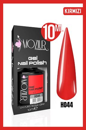 لاک ناخن دائمی قرمز MOZIUR - کد 286846804
