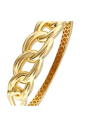 النگو زرد زنانه 14 عیار Assos Pırlanta - کد 763785899