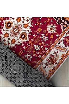 فرش قرمز قابل شستشو Carpettex - کد 688198102