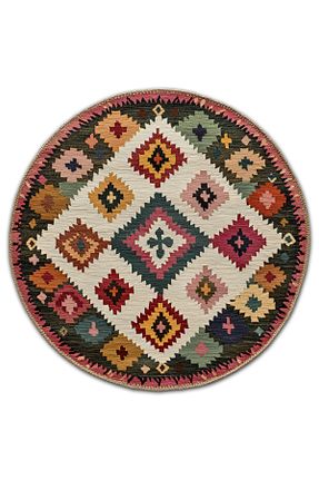 فرش رنگی قابل شستشو Rugs Modern Halı - کد 897883622