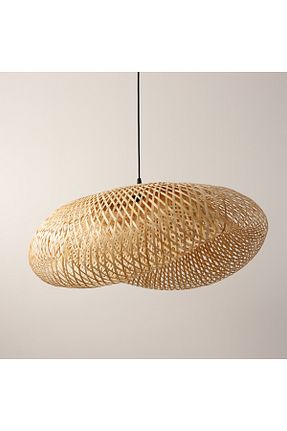لوستر قهوه ای بامبو Mylamp - کد 897885774