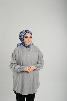 روسری سرمه ای چاپی Giverny - کد 897896941