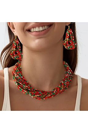ست جواهر رنگی زنانه 2+ by evrenmusti - کد 897898603