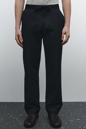 شلوار آبی مردانه پنبه ای Massimo Dutti - کد 897900901
