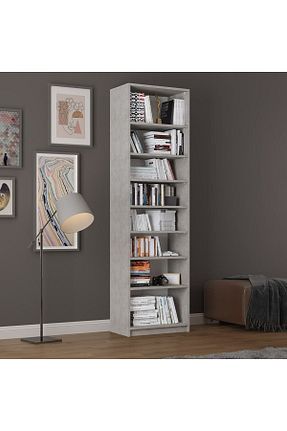 قفسه کتاب آبی 205 cm Asra Trend - کد 266730996