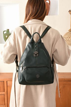 کوله پشتی سبز زنانه سایز متوسط Erzeno - کد 889258627