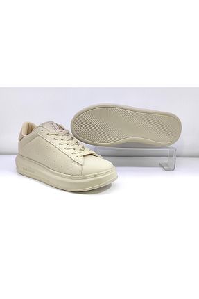 کفش پیاده روی بژ زنانه چرم مصنوعی DarkStep - کد 898587093