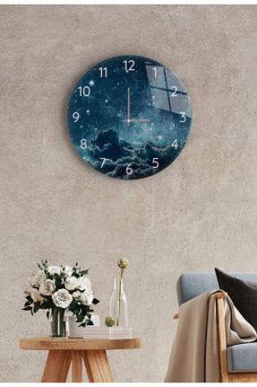 ساعت دیواری آبی 27 x 27 Saban - کد 300867423