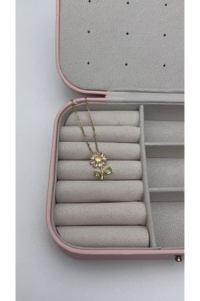گردنبند استیل ( فولاد ) زرد زنانه استیل ضد زنگ lilith accesuary - کد 897936965