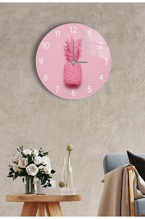 ساعت دیواری صورتی 27 x 27 Saban - کد 300968579