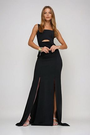 لباس مشکی زنانه بافتنی VAGGON - کد 897948853