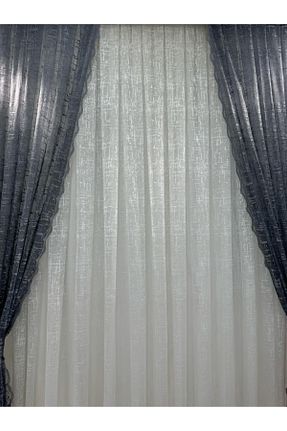 پرده توری سفید ریل دار beatiful - کد 851103894