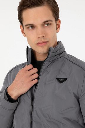 کاپشن طوسی مردانه رگولار U.S. Polo Assn. - کد 870892054