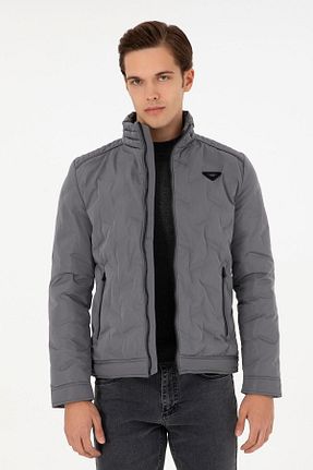 کاپشن طوسی مردانه رگولار U.S. Polo Assn. - کد 870892054