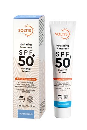 کرم ضد آفتاب صورت SPF 50 + Soltis - کد 797078751
