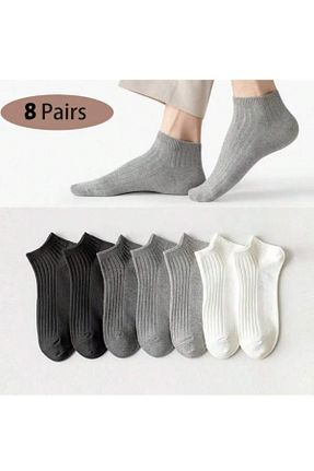 جوراب طوسی زنانه %100 پنبه FUBA Aksesuar - کد 897958039