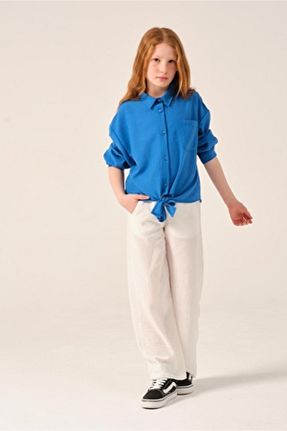 پیراهن آبی بچه گانه رگولار Jazziee - کد 898581115