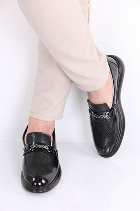 کفش کلاسیک مشکی مردانه چرم مصنوعی fiko - کد 897973613