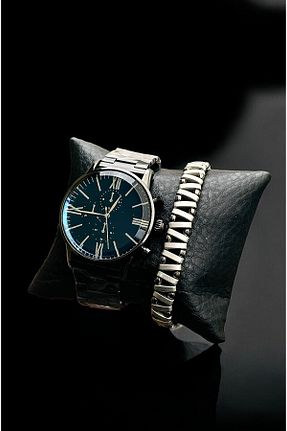ست ساعت مچی مشکی زنانه استل (فولاد) pullmarkt - کد 897977009