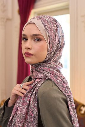 شال صورتی زنانه İpekhan - کد 897983611