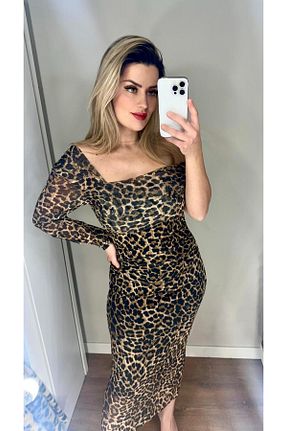 لباس رنگی زنانه مخمل AFRODİTE BOUTIQUE - کد 897990068