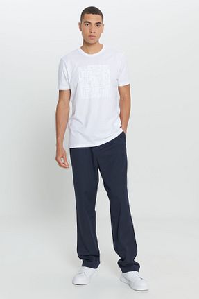 تیشرت سفید مردانه رگولار AC&Co / Altınyıldız Classics - کد 811142470