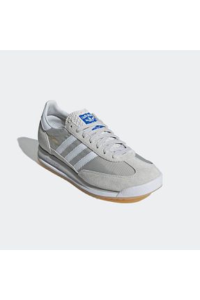 کفش اسنیکر طوسی زنانه بند دار adidas - کد 831504982