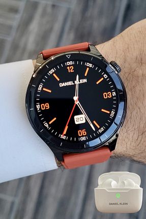 ساعت هوشمند نارنجی گارانتی نمایندگی رسمی Daniel Klein - کد 898054469