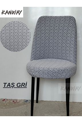 کاور صندلی طوسی جاکار kanway - کد 898053739