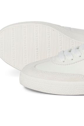 کفش اسنیکر سفید مردانه بند دار Jack & Jones - کد 898620846