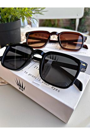 عینک آفتابی قهوه ای زنانه UV400 WATCHOFROYAL - کد 734124723