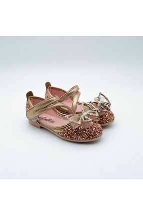 بابت متالیک بچه گانه چرم مصنوعی Arçın Shoes - کد 898055645