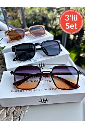 عینک آفتابی سفید زنانه UV400 WATCHOFROYAL - کد 812086614