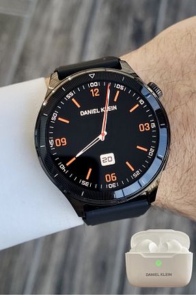 ساعت هوشمند مشکی گارانتی نمایندگی رسمی Daniel Klein - کد 898058034