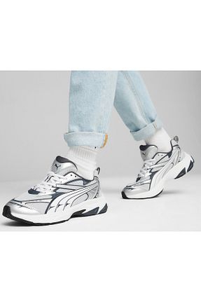 کفش اسنیکر طوسی زنانه بند دار Puma - کد 898060751
