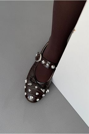 بابت قهوه ای زنانه پلی اورتان Mupa Shoes - کد 898071880