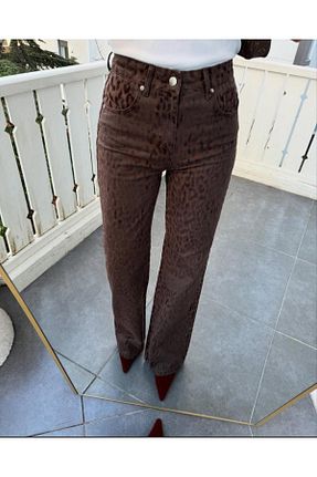 شلوار قهوه ای زنانه پنبه ای SUSEEMODA - کد 898625510