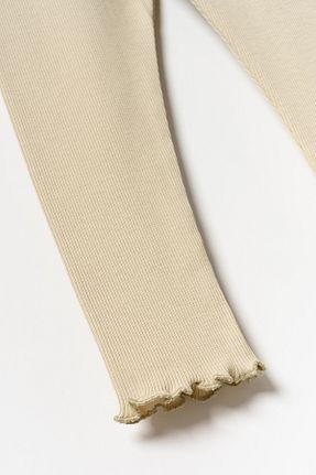ساق شلواری بژ بچه گانه بافت Minipodyum - کد 897436747