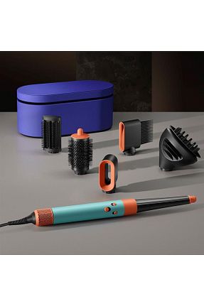 اتو فر کننده مو فیروزه ای Seramik Plaka DYSON - کد 897054238