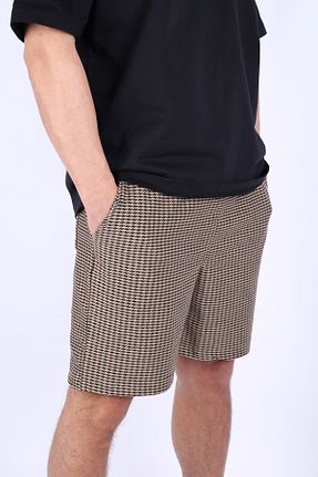 شلوارک و برمودا قهوه ای مردانه پنبه ای Karan Wear - کد 897231619
