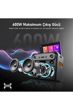 اسپیکر بلوتوث مشکی Ikarao - کد 898115197