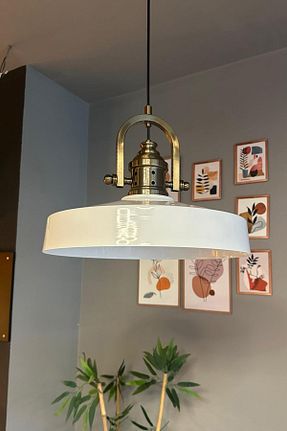 لوستر سفید فلزی Bamyum - کد 898111581