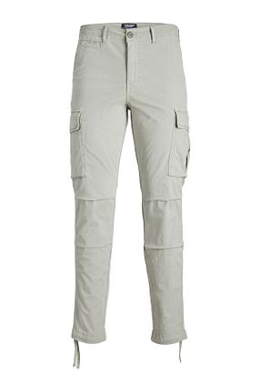 شلوار بژ مردانه پنبه ای Jack & Jones - کد 471714596