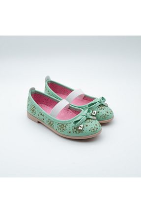 بابت فیروزه ای بچه گانه چرم مصنوعی Arçın Shoes - کد 898101148