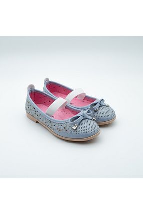 بابت آبی بچه گانه چرم مصنوعی Arçın Shoes - کد 898216918