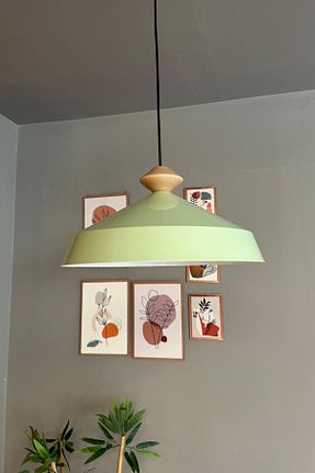 لوستر فیروزه ای فلزی Bamyum - کد 898106886