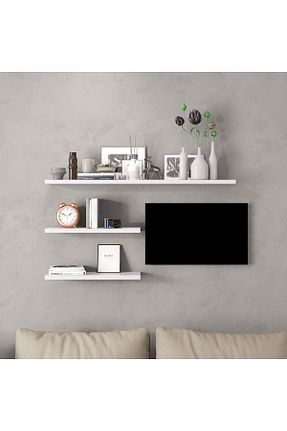 میز و پایه تلویزیون سفید Suntalam Life - کد 898232248